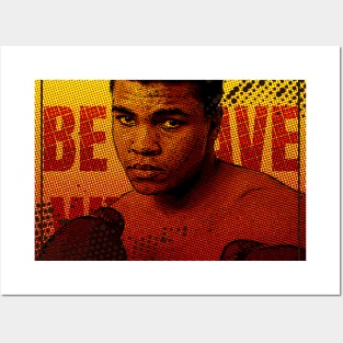 Muhammad Ali in Memorial Posters and Art